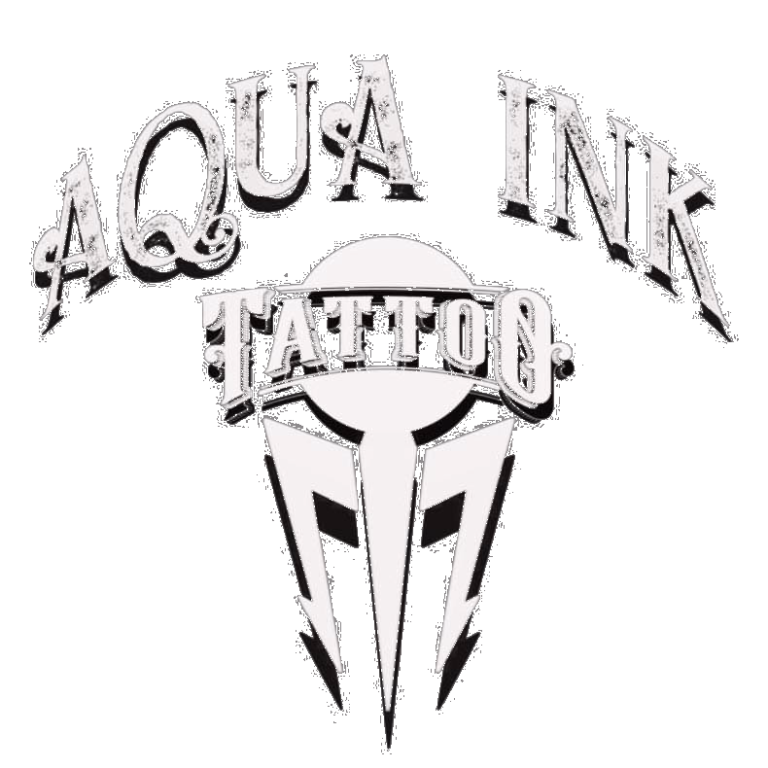 aqua ink tattoo logo